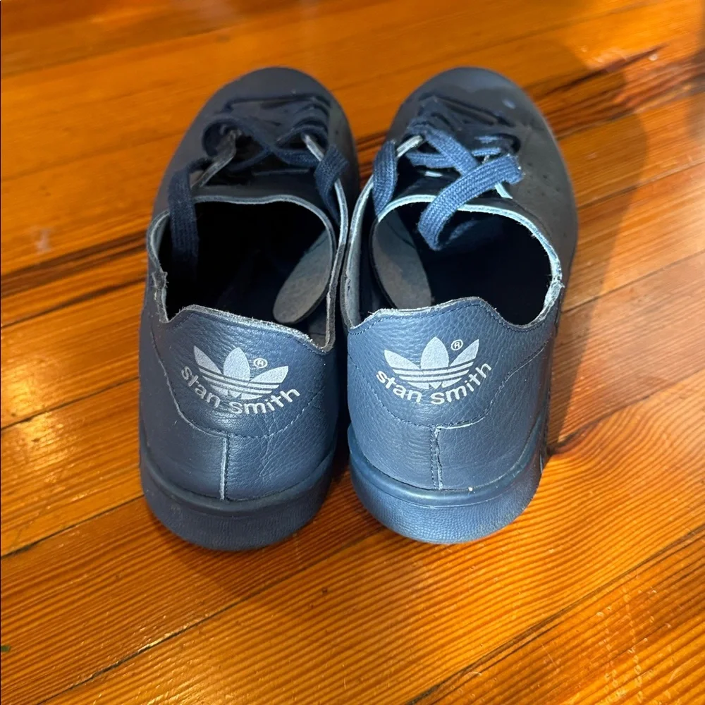 ADIDAS Stan Smith Leather 'Navy' New (Size 9.5 men's) - Picture 4 of 5